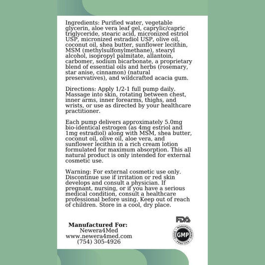 Bi EST Cream (Estriol + Estradiol)